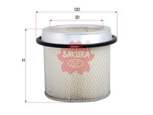 Filtro de aire SAKURA A1016 para DODGE, EAGLE y 5 marcas más