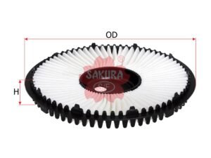 Filtro de aire SAKURA A1043 para MITSUBISHI