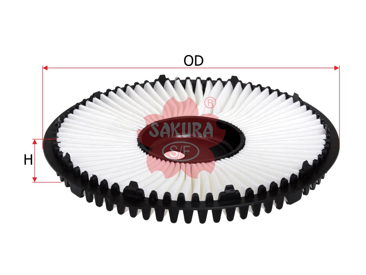 A1043 Filtro de aire SAKURA A1043 para MITSUBISHI