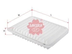 Filtro de aire SAKURA A1081 para MITSUBISHI