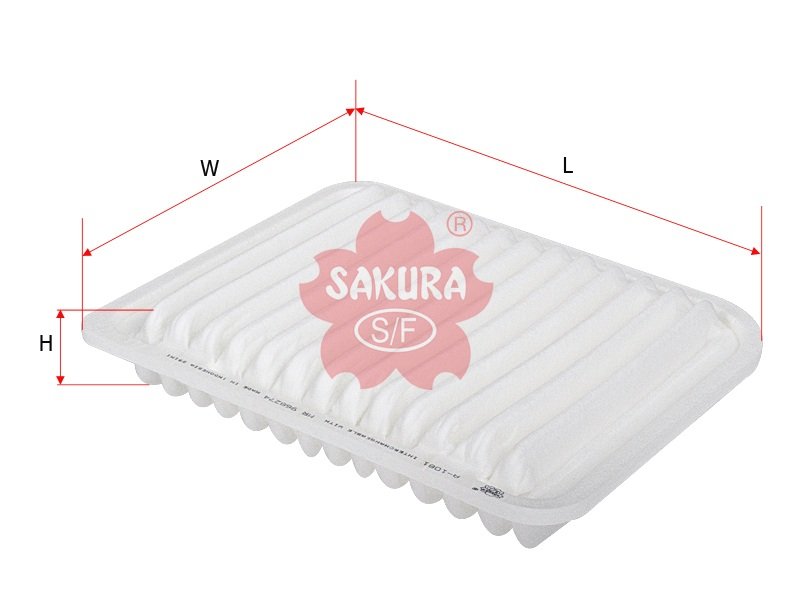 A1081 Filtro de aire SAKURA A1081 para MITSUBISHI