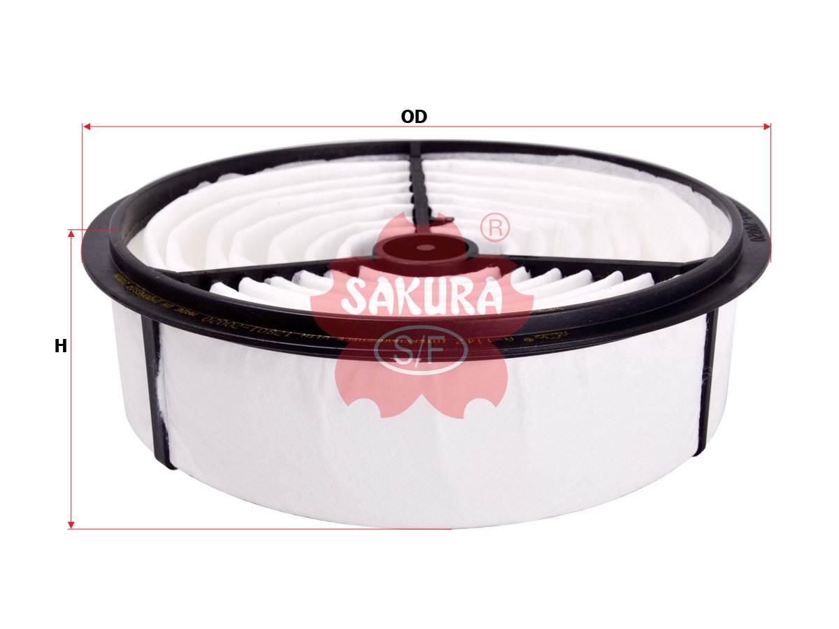 A1147 Filtro de aire SAKURA A1147 para HOLDEN, ISUZU y 3 marcas más