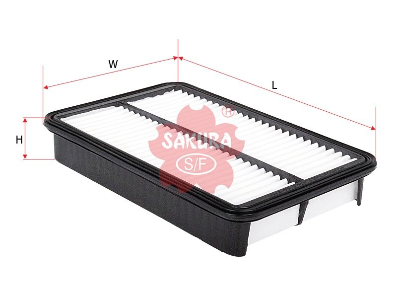 A1148 Filtro de aire SAKURA A1148 para CHEVROLET, HOLDEN y 2 marcas más
