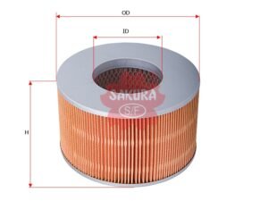 Filtro de aire SAKURA A1157 para TOYOTA