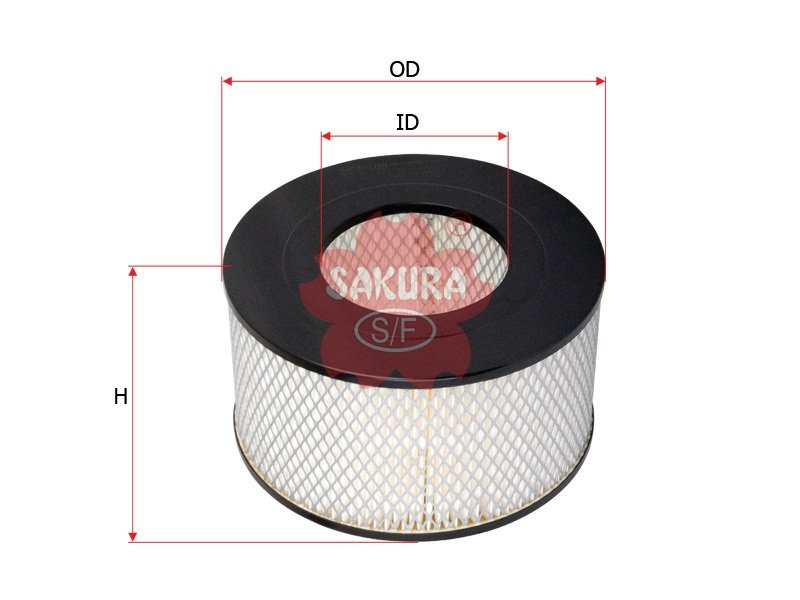 Filtro de aire SAKURA A1169 para TOYOTA