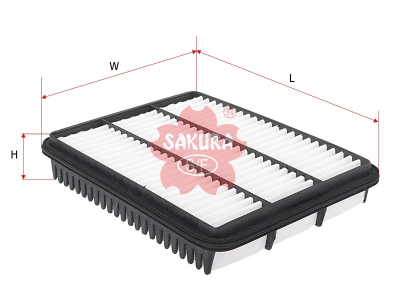 A1174 Filtro de aire SAKURA A1174 para LEXUS y TOYOTA