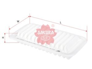 Filtro de aire SAKURA A1178 para DAIHATSU, SCION y 2 marcas más