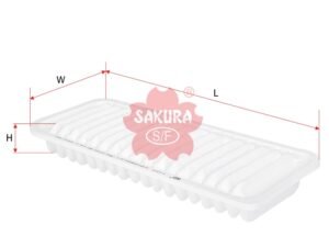 Filtro de aire SAKURA A1223 para DAIHATSU y TOYOTA