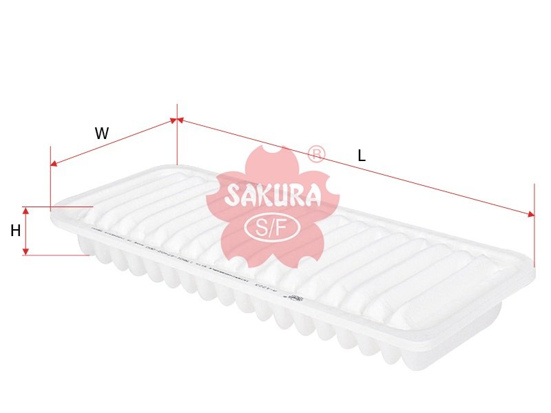 A1223 Filtro de aire SAKURA A1223 para DAIHATSU y TOYOTA