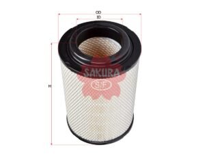 Filtro de aire SAKURA A1324 para HINO, ISUZU y UD TRUCKS