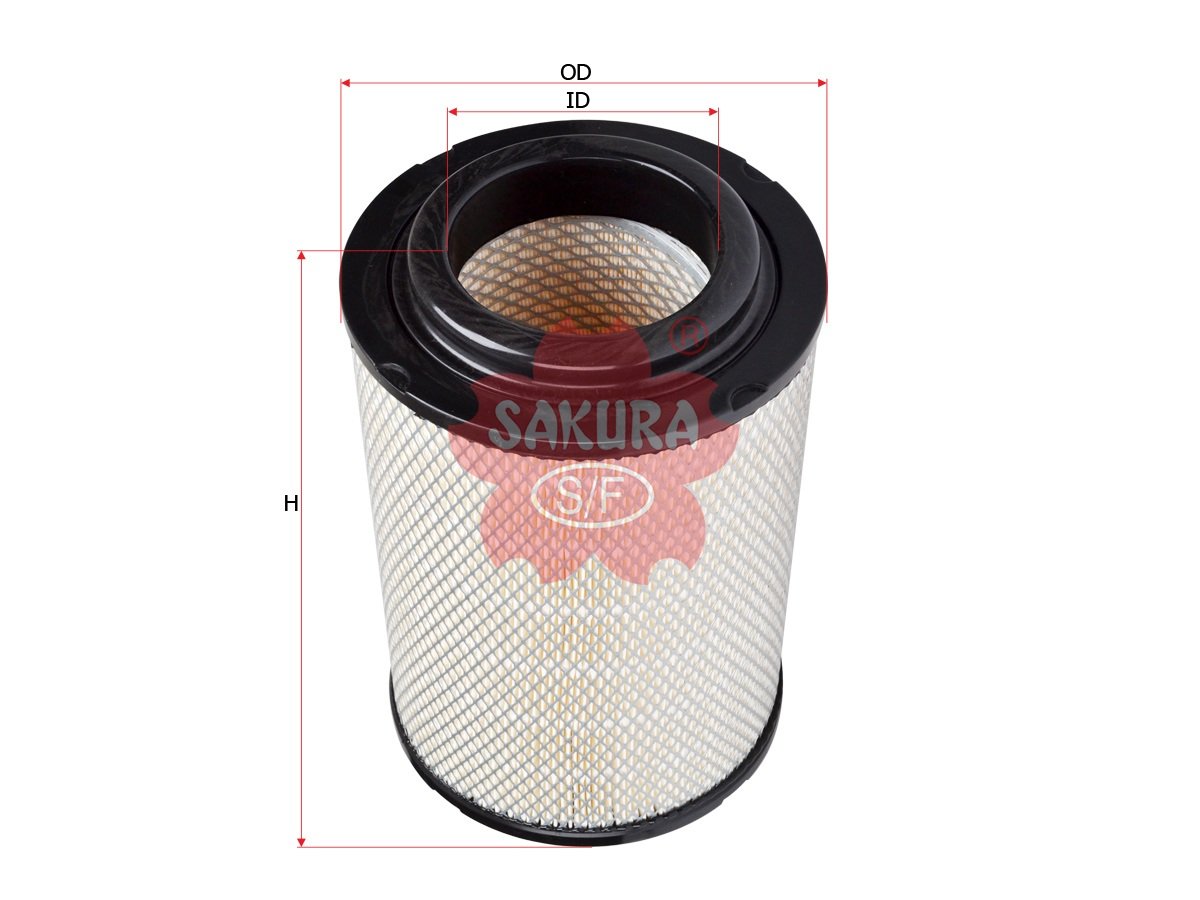 A1324 Filtro de aire SAKURA A1324 para HINO, ISUZU y UD TRUCKS