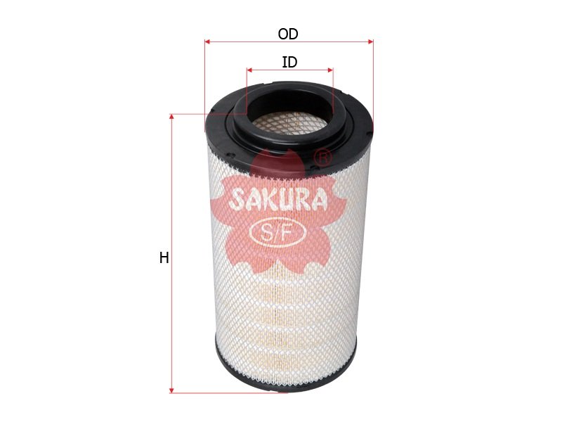 A1325 Filtro de aire SAKURA A1325 para HINO