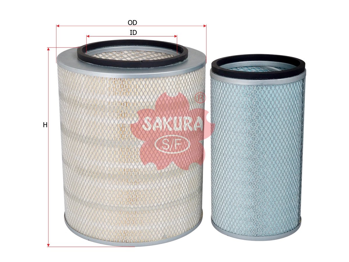 A1338S Filtro de aire SAKURA A1338S