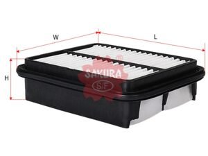 Filtro de aire SAKURA A1414 para DAIHATSU, SUBARU y SUZUKI