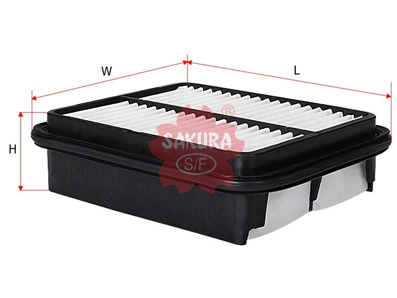 A1414 Filtro de aire SAKURA A1414 para DAIHATSU, SUBARU y SUZUKI