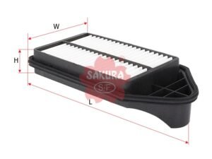 Filtro de aire SAKURA A1429 para MITSUBISHI y SUZUKI