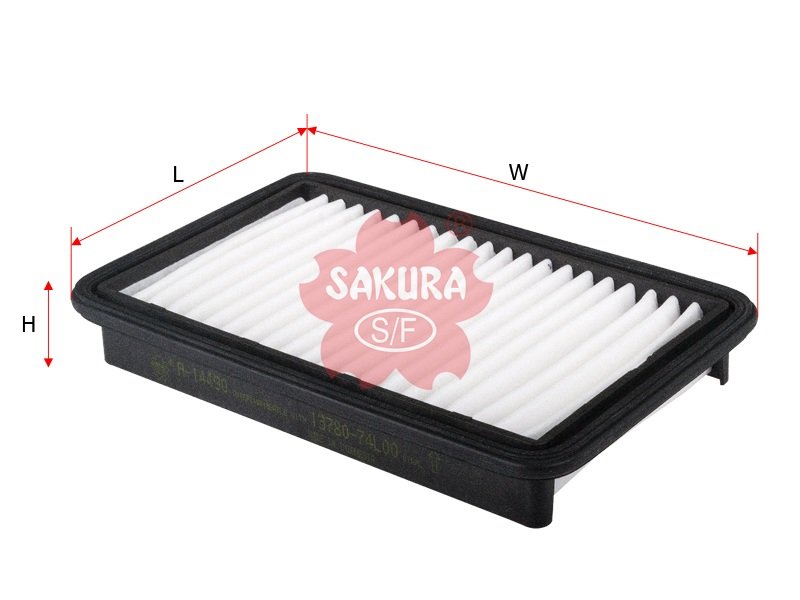 Filtro de aire SAKURA A14490 para MARUTI, MAZDA y SUZUKI