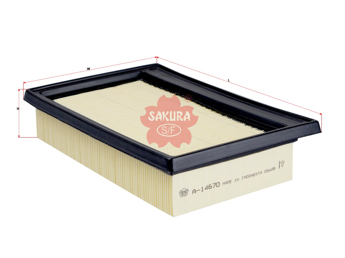 A14670 Filtro de aire SAKURA A14670 para SUZUKI