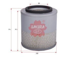 Filtro de aire SAKURA A1508 para HOLDEN y ISUZU