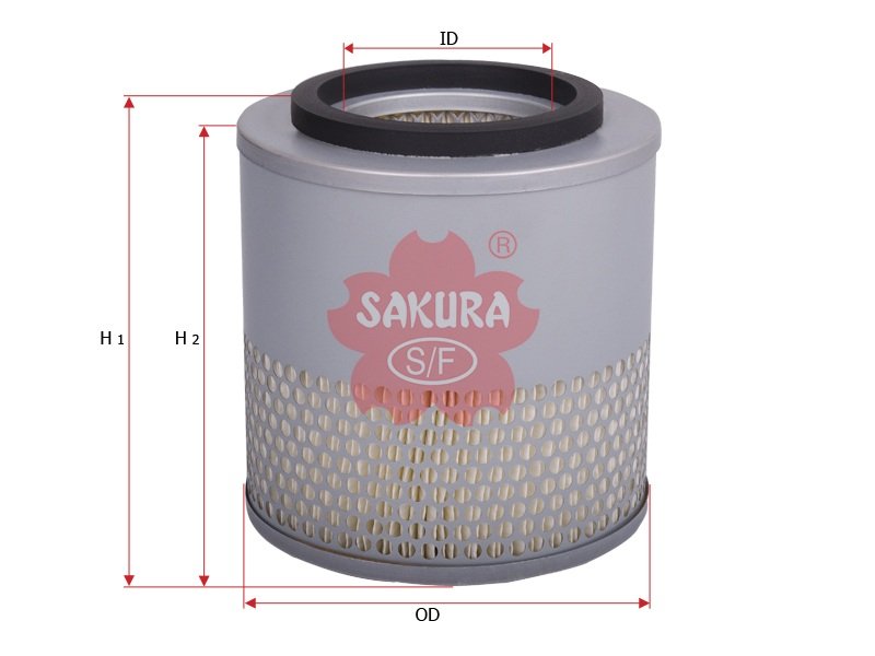A1508 Filtro de aire SAKURA A1508 para HOLDEN y ISUZU