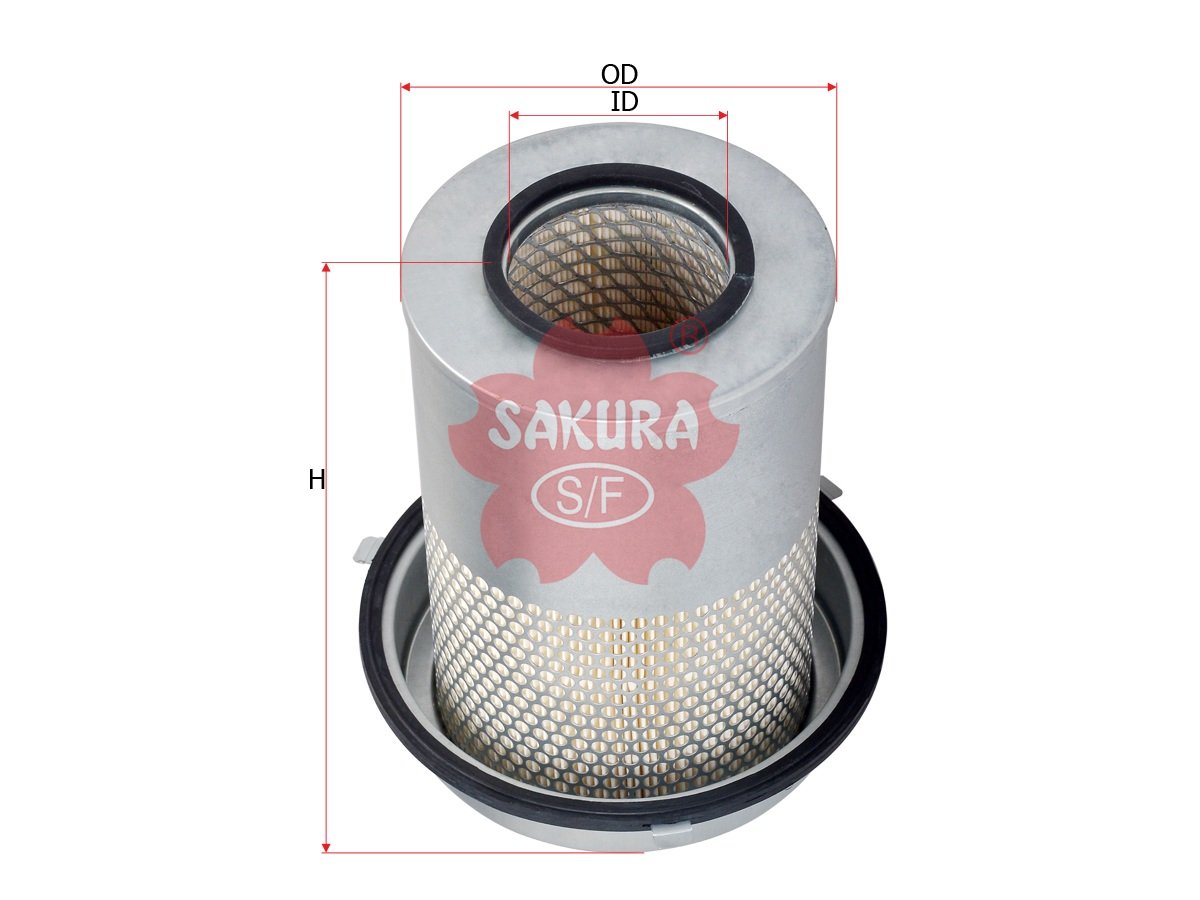 Filtro de aire SAKURA A1510 para ISUZU, NISSAN y UD TRUCKS
