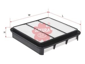 Filtro de aire SAKURA A1517 para HOLDEN, ISUZU y MITSUBISHI