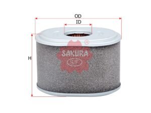 Filtro de aire SAKURA A1637 para BOMAG, HONDA y 2 marcas más