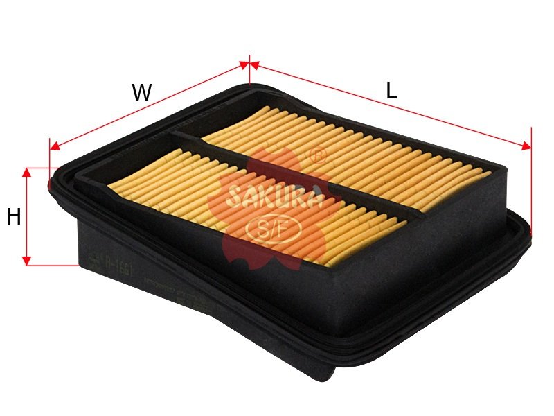 Filtro de aire SAKURA A1661 para HONDA