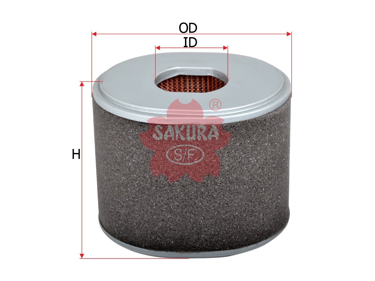 A1673 Filtro de aire SAKURA A1673 para GENIE y HONDA