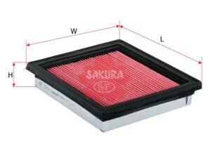 Filtro de aire SAKURA A1832 para NISSAN