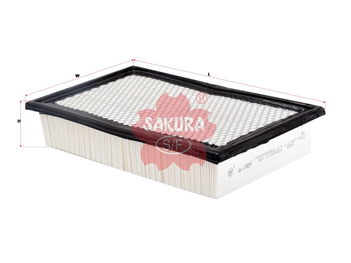 A1959 Filtro de aire SAKURA A1959 para FORD