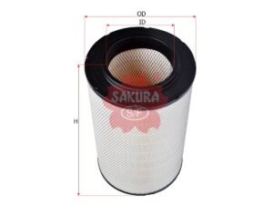 Filtro de aire SAKURA A2418 para VOLVO y VOLVO PENTA