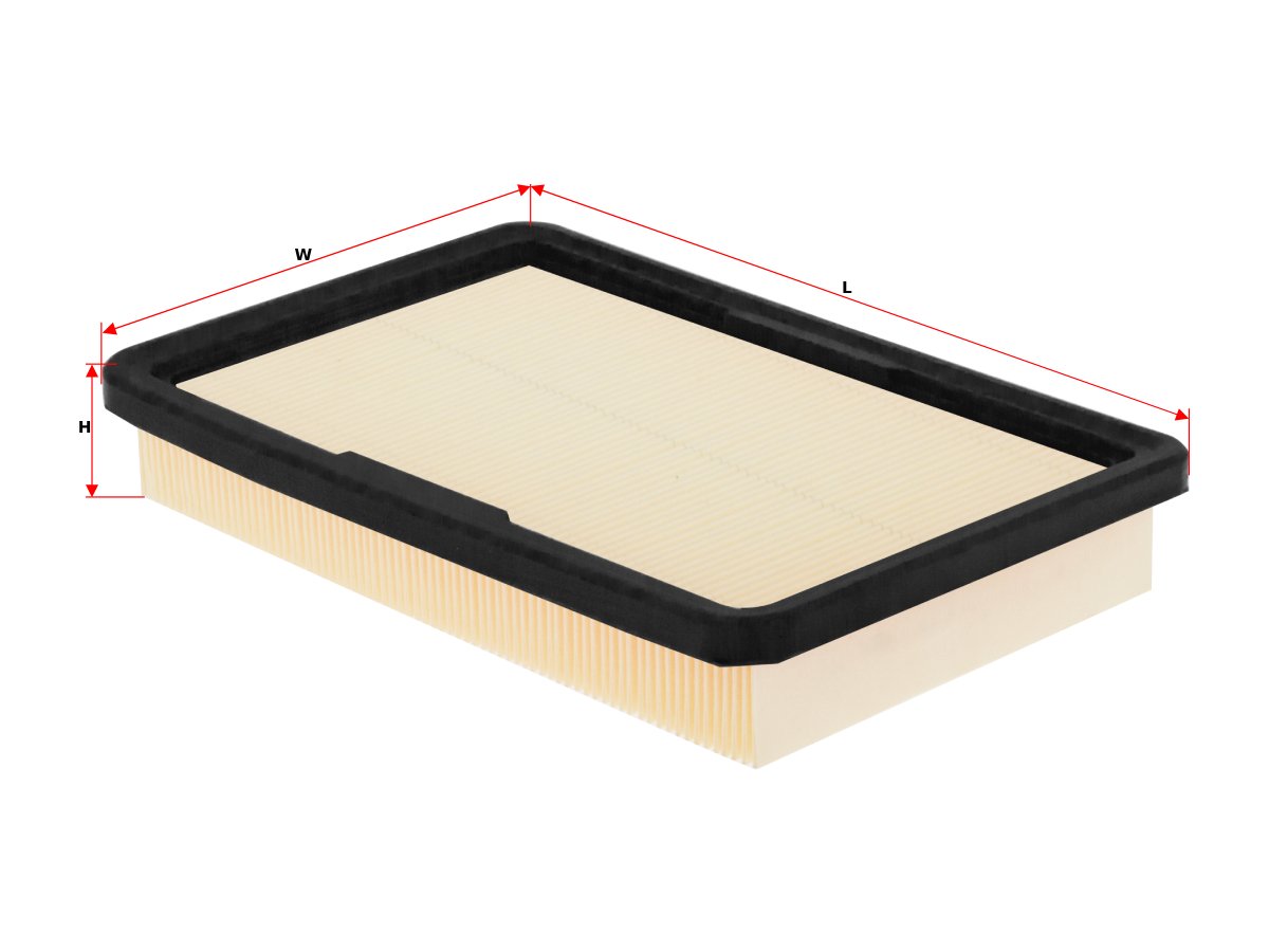 A2802 Filtro de aire SAKURA A2802 para HYUNDAI