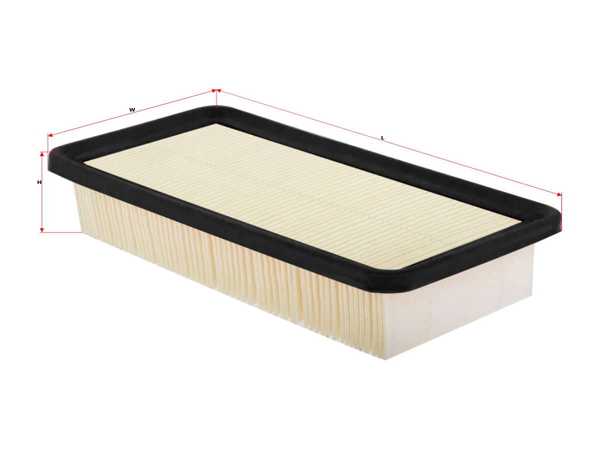 A2843 Filtro de aire SAKURA A2843 para HYUNDAI y KIA