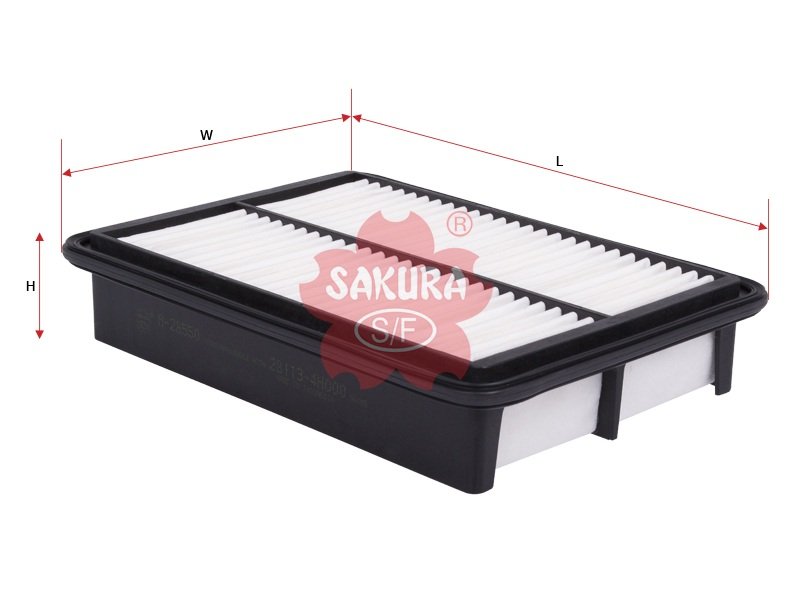 A28550 Filtro de aire SAKURA A28550 para HYUNDAI