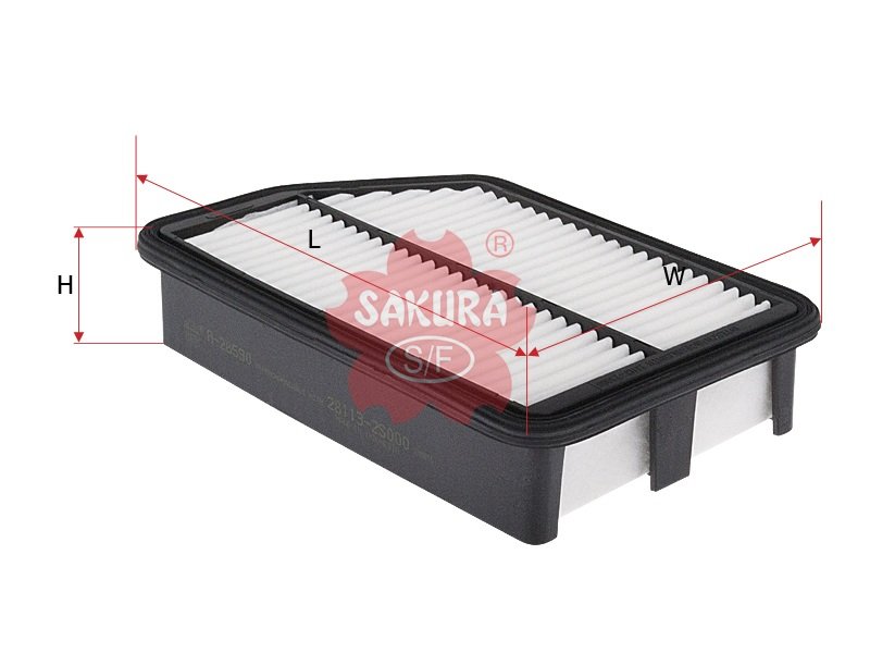 Filtro de aire SAKURA A28590 para HYUNDAI, KIA y PONTIAC