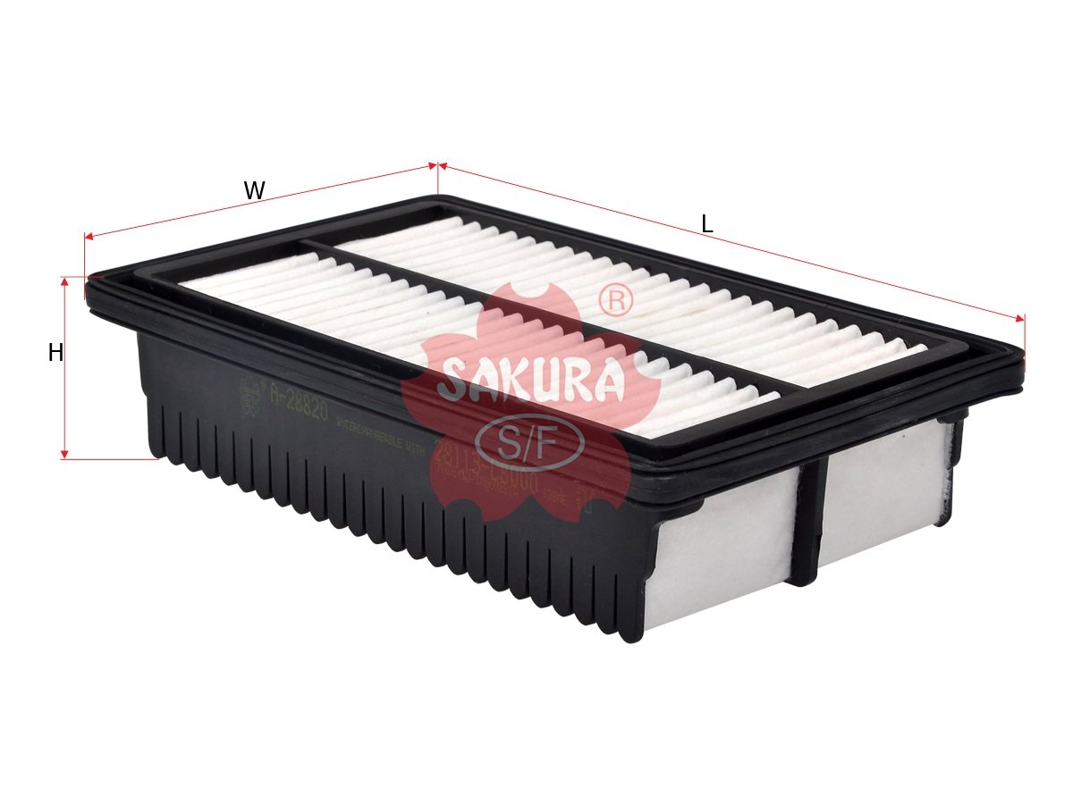 A28820 Filtro de aire SAKURA A28820 para HYUNDAI y KIA