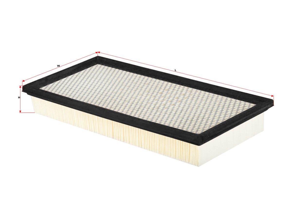 A2932 Filtro de aire SAKURA A2932 para SSANGYONG