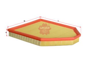 Filtro de aire SAKURA A30890 para BMW