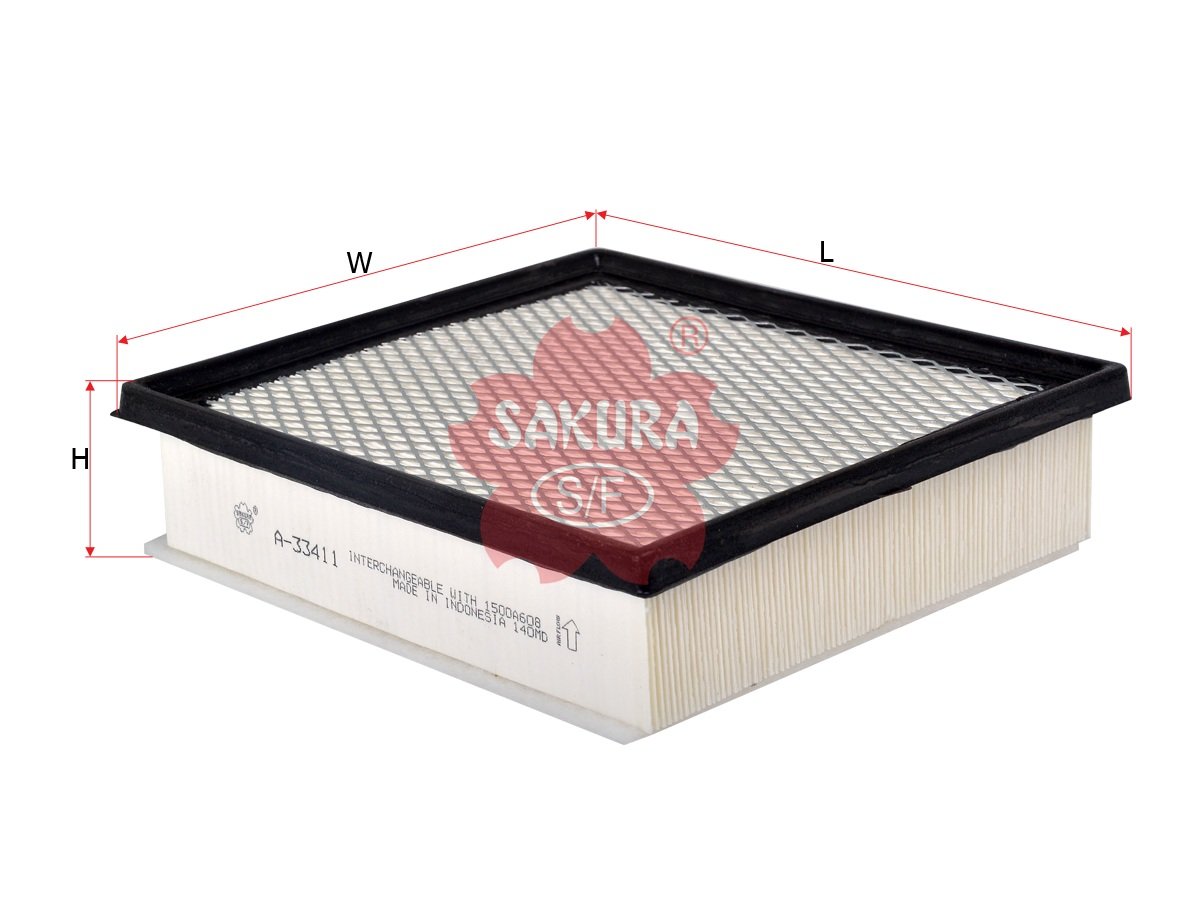 Filtro de aire SAKURA A33411 para MITSUBISHI