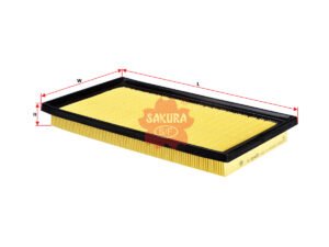 Filtro de aire SAKURA A33430 para LEXUS y TOYOTA