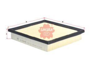 Filtro de aire SAKURA A33440 para LEXUS y TOYOTA