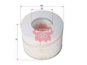 Filtro de aire SAKURA A3370 para HINO y TOYOTA