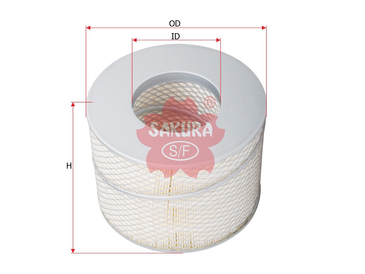 A3370 Filtro de aire SAKURA A3370 para HINO y TOYOTA