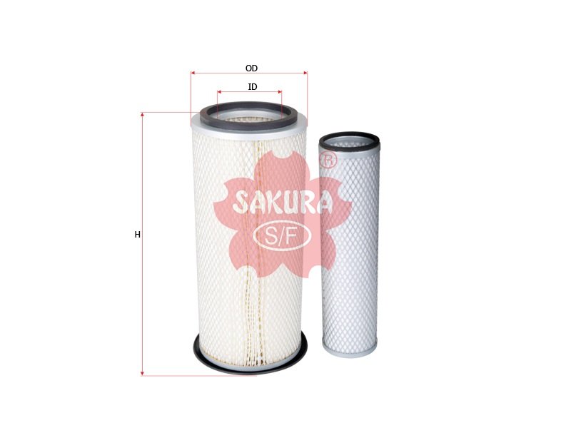 Filtro de aire SAKURA A5005S para NEW HOLLAND(CNH)