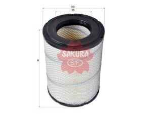 Filtro de aire SAKURA A5020 para CHEVROLET, DAVEY COMPRESSORS y 9 marcas más