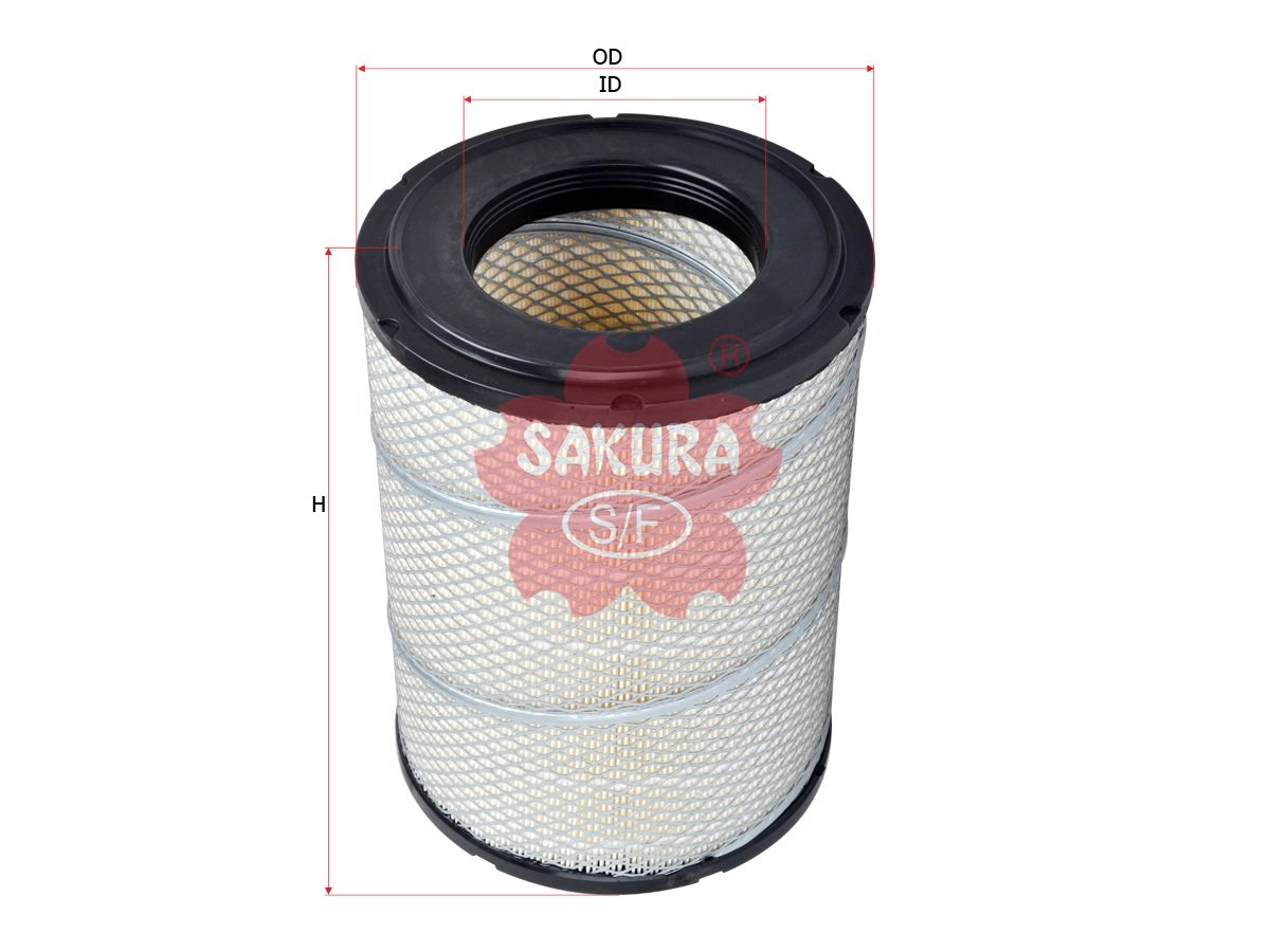 Filtro de aire SAKURA A5020 para CHEVROLET, DAVEY COMPRESSORS y 9 marcas más