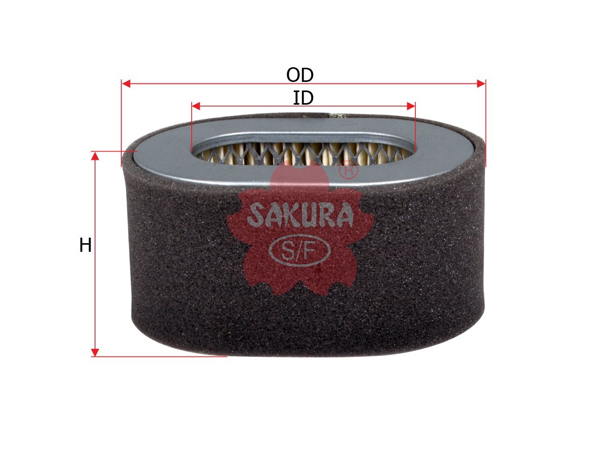 A52180 Filtro de aire SAKURA A52180 para KOMATSU y YANMAR