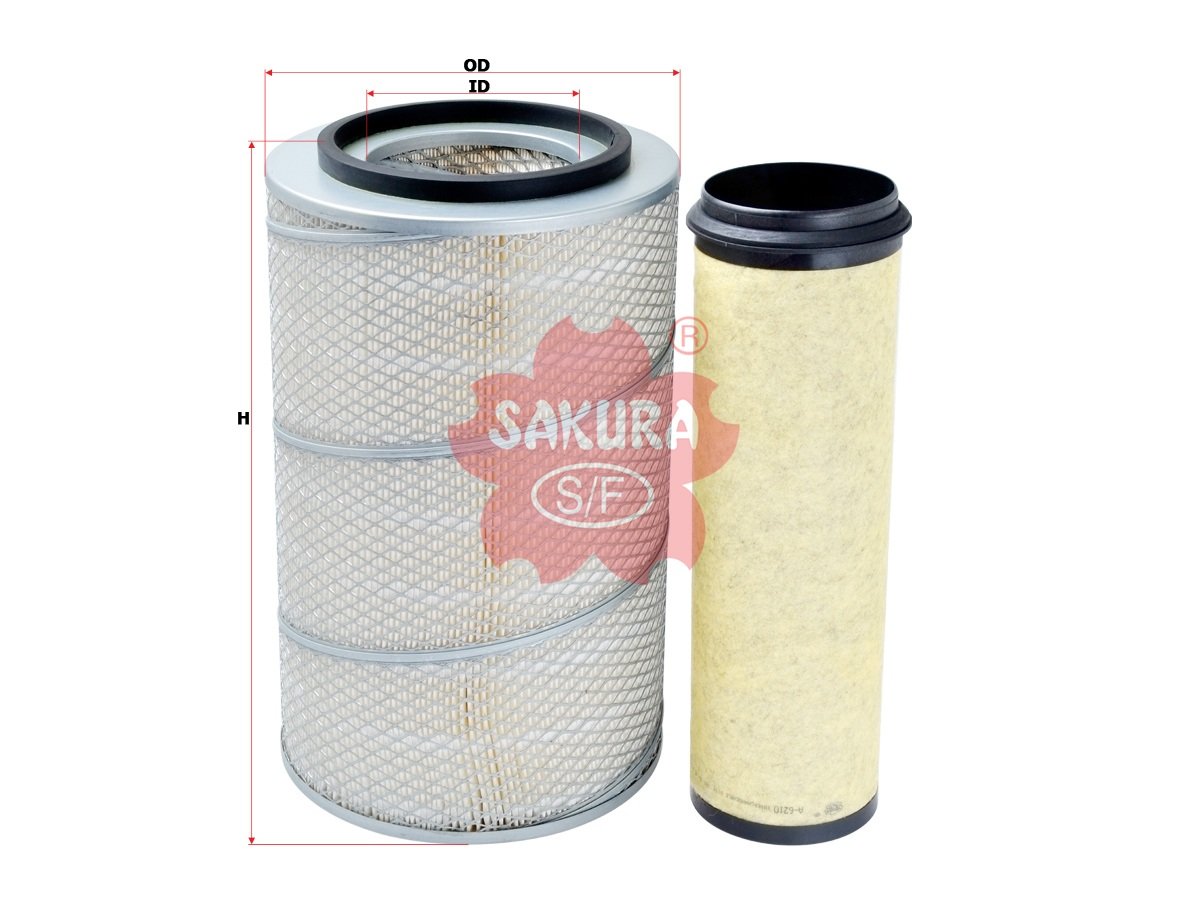 A5301S Filtro de aire SAKURA A5301S para ABG(VOLVO CE)