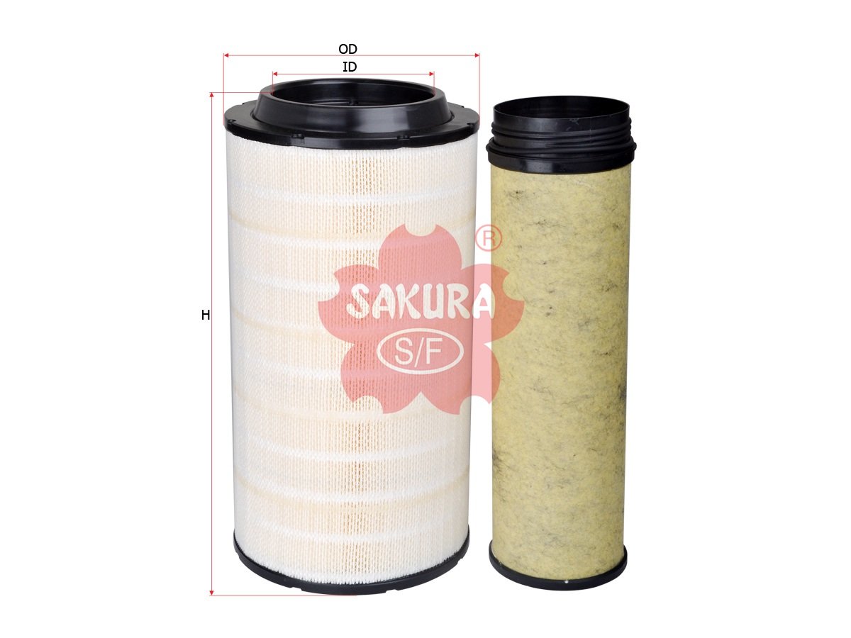 A5331S Filtro de aire SAKURA A5331S para MERCEDES-BENZ y SCANIA